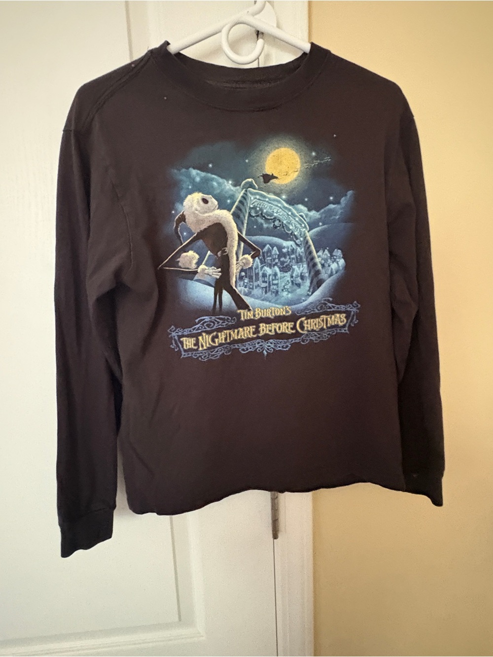 Vintage The Nightmare Before Christmas Long Sleeve T Shirt